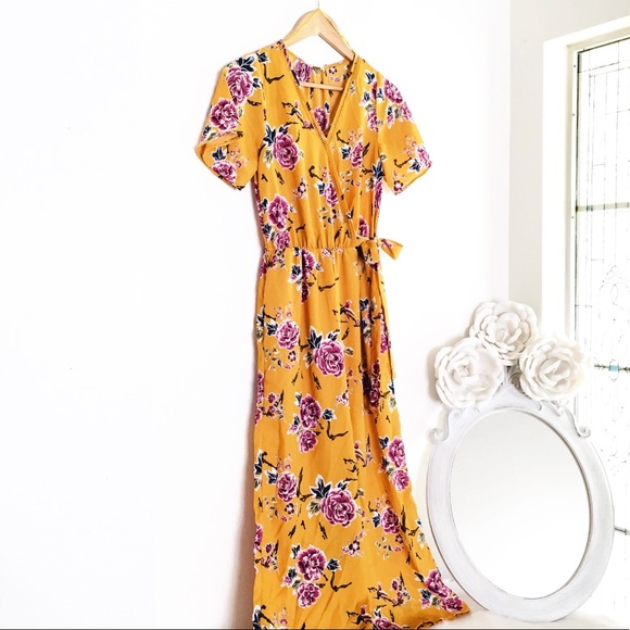sienna sky jumpsuit yellow
